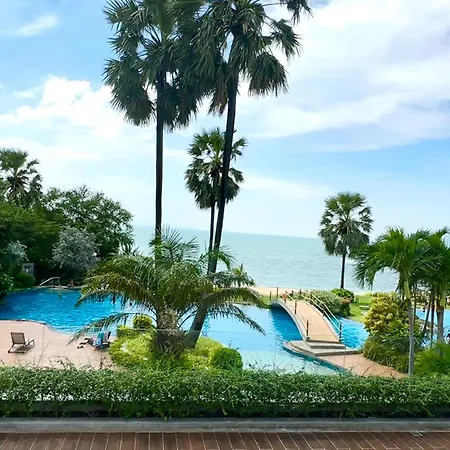 Oceanfront Luxury Condo In Pattaya With Private Beach And Inifinity Pool - Not A Hotel 30 Day Stay Minimum Exterior photo